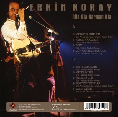 Erkin Koray - Gün Ola Harman Ola LP