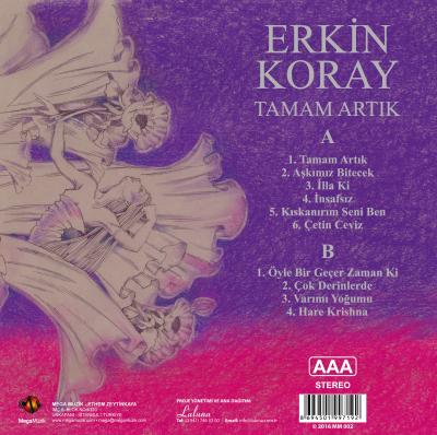 Erkin Koray - Tamam Artık LP