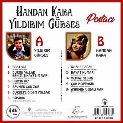 Handan Kara & Yıldırım Gürses – Postacı LP