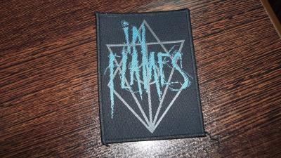 In Flames - Scratched Logo Patch