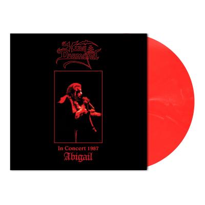 King Diamond ‎– In Concert 1987 - Abigail (Red White Marbled Vinyl) LP