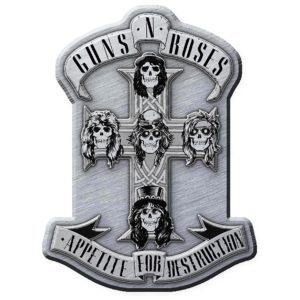 Guns N Roses - Appetite Metal Pin Badge