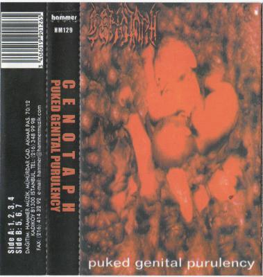 Cenotaph ‎– Puked Genital Purulency (2. Baskı) MC