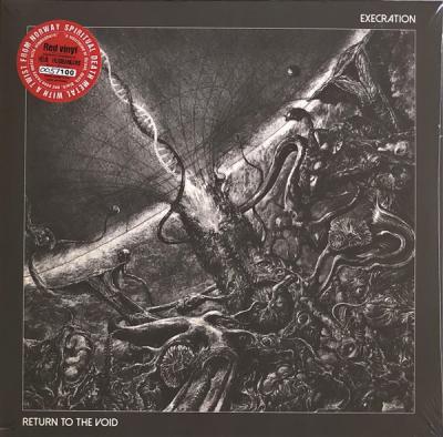Execration ‎– Return To The Void (Red Tranparent Vinyl) LP