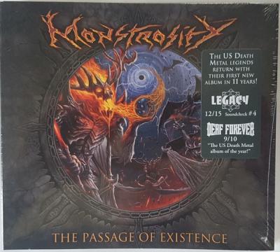 Monstrosity ‎– The Passage Of Existence CD