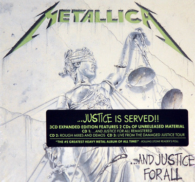 Metallica ‎– ...And Justice For All 3CD