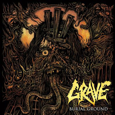 Grave – Burial Ground LP