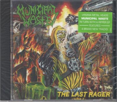Municipal Waste ‎– The Last Rager CD