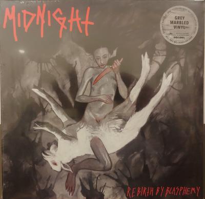 Midnight ‎– Rebirth By Blasphemy (Grey Marbled) LP