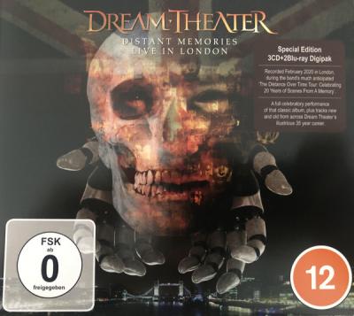 Dream Theater ‎– Distant Memories • Live In London Bluray + CD
