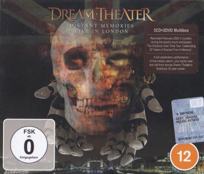 Dream Theater ‎– Distant Memories (Live In London) DVD + CD