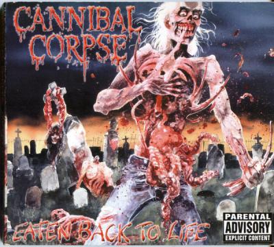 Cannibal Corpse ‎– Eaten Back To Life CD