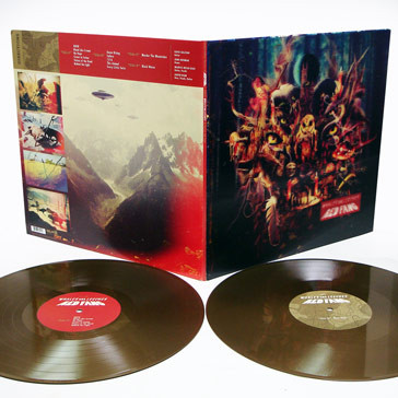 Red Fang ‎– Whales And Leeches (Deluxe Ed. Metallic Gold Vinyl w/ 3D c