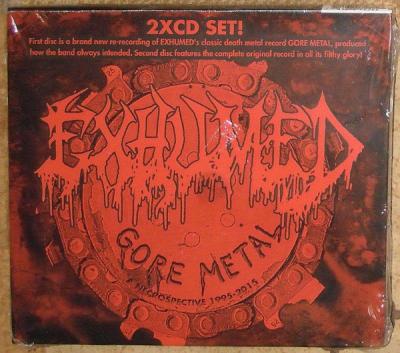Exhumed ‎– Gore Metal - A Necrospective 1998​-​2015 CD
