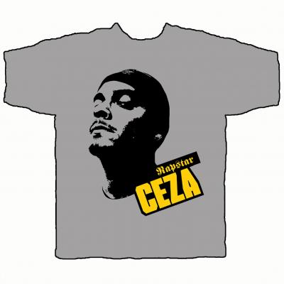 Ceza - Rapstar (Gri) T-shirt