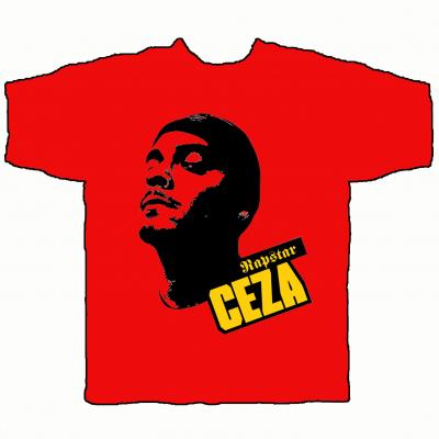 Ceza - Rapstar (Kırmızı) T-shirt