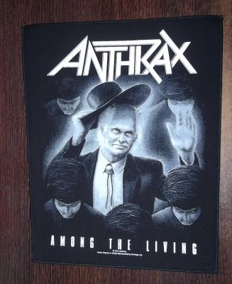 Anthrax - Among The Living Backpatch