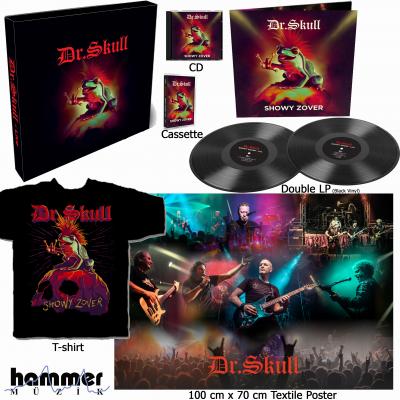 Dr. Skull - Showy Zover - Live (Black Vinyl) Boxset  (Stokta!)