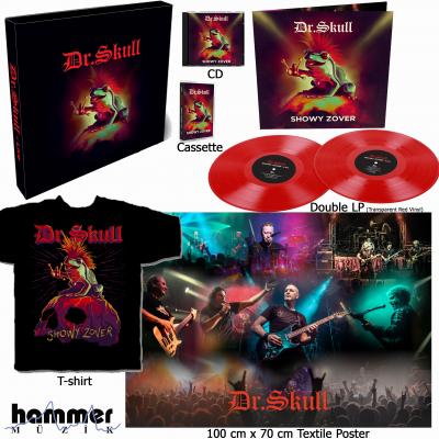 Dr. Skull - Showy Zover - Live (Transparent Red Vinyl) Boxset (Stokta!