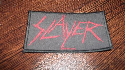 Slayer - Scratched Logo Patch