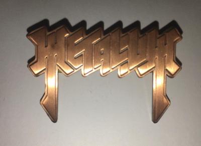 Metalium 'Logo' (Bronze Colored) Metal Pin Badge