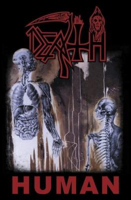 Death 'Human' Textile Poster