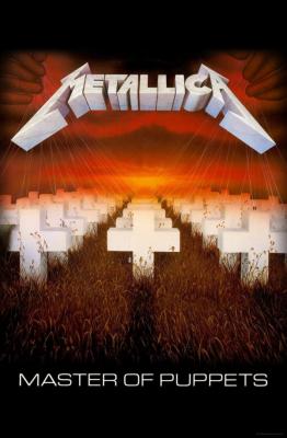 Metallica 'Master Of Puppets' Textile Poster