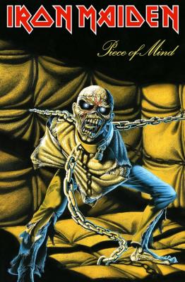 Iron Maiden 'Piece Of Mind' Textile Poster