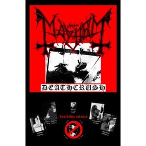 Mayhem 'Deathcrush' Textile Poster