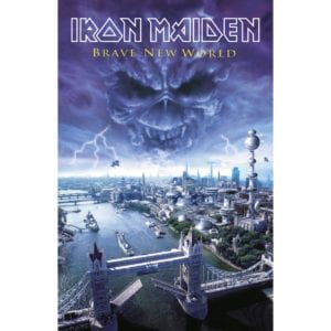 Iron Maiden 'Brave New World' Textile Poster