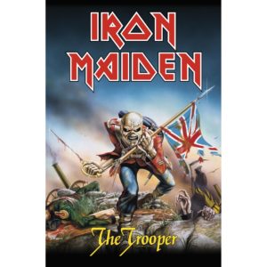Iron Maiden 'The Trooper' Textile Poster