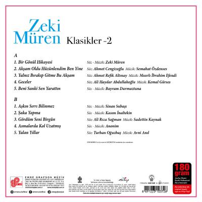 Zeki Müren - Klasikler 2 LP
