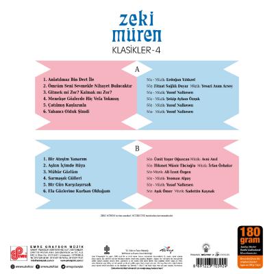Zeki Müren - Klasikler 4 LP
