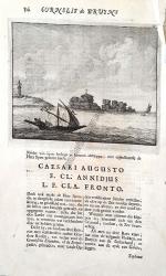 Caesari Augusto E. Cl. Annidus L. E. Cla. Fronto [Öreke Taşı, Boğaz'dan Karadeniz'e çıkış]