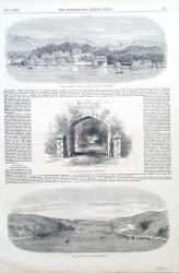 Terapia - Sketched from the Asiatic Bank of the Bosphorus - Gate of the Seraglio, at Constantinople - The Valley and Bay of Bouyouk-Dere