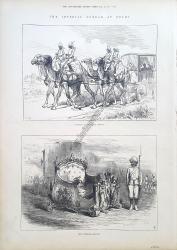 Sketches at the Imperial Durbar Delhi