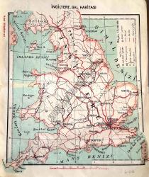 İngiltere, Gal Haritası