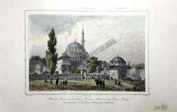 Istanbul, Fountain & Mosque at Top-Khane, 1840,
(İstanbul, Tophane, Kılıç Ali Paşa Camii)
