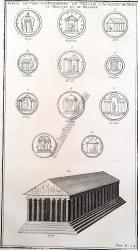Temple de Ceres ou de Proserpine, de Vulcain, d'Apollan de Mars de Mercure et de Minerve