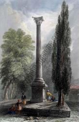 The Column of Theodosius (Theodosius Sütunu,
İstanbul, Beyazıt Meydanı 'Teodosus Forumu')