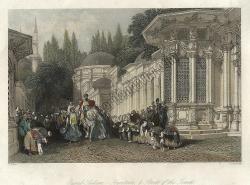 Constantinople, Eyoub Sultan, Fountain & Street of
Tombs, 1838, (İstanbul, Eyüb Sultan'ın Türbe
ve Çeşmesi)