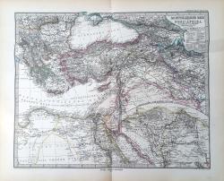 Das Mittellandsche Meer und North Afrika [Osmanlı İmparatorğu, Akdeniz ve Kuzey Afrika]