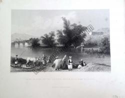 Scene & Khan on the Liettani. River, near Djob
Djennein