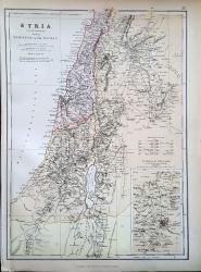 Syria : (South Division) including Palestine & The Haruan. Environs of Jerusalem