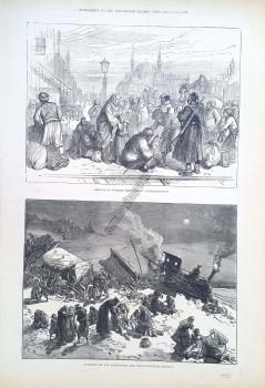 Arrival of Turkish Refugees at Constantinople. - Accident on the Adrianople and Constantinople Railway.