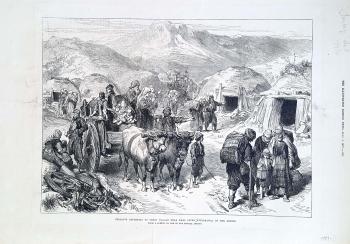 Peasants Returning to their village near Kars after 'Withdrawal of the Armies