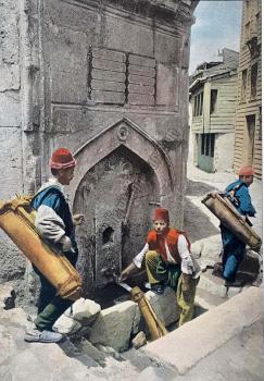 Porteurs d'eau a Constantinople [İstanbul'da Sakalar]