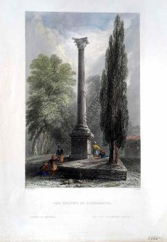 The Column of Theodosius (Theodosius Sütunu, İstanbul, Beyazıt Meydanı 'Teodosus Forumu')