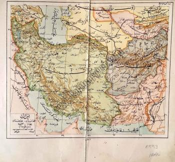 Rusya Haritası (Osmanlıca)