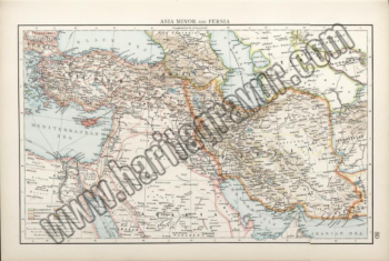 Asia Minor and Persia [Turkey, Türkiye, İran]